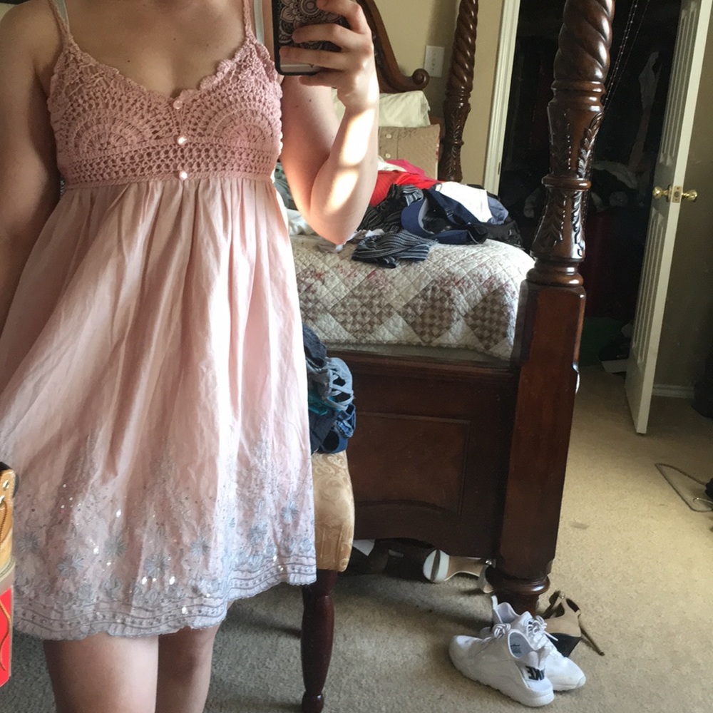 Pink dress